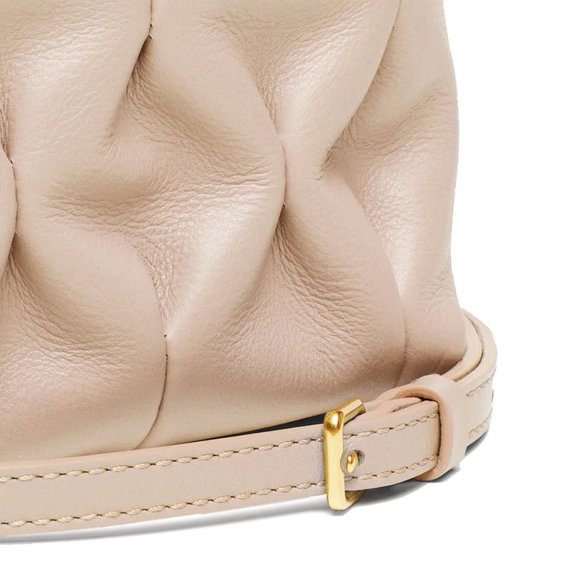 Sac COCCINELLE Ophelie Goodie – Gris Cendré – Cuir Neuf Avec étiquettes